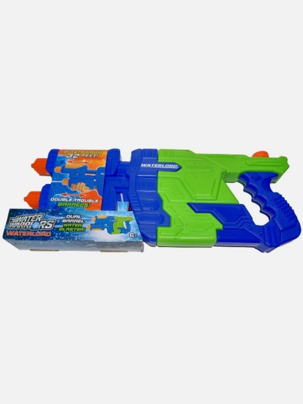 Water Warriors Waterlord Dual Barrel Water Blaster Water Gun